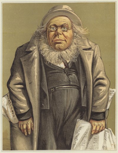 Caricature of Horace Greeley by Thomas Nast