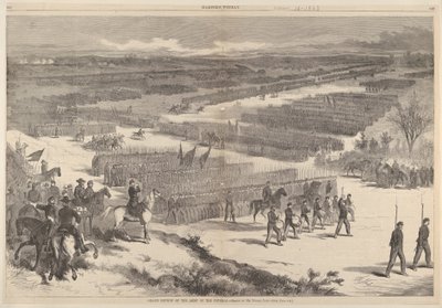 Grand Review of the Army of the Potomac - Drawn by Mr. Thomas Nast from Harper