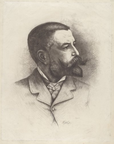 Self-Portrait by Thomas Nast