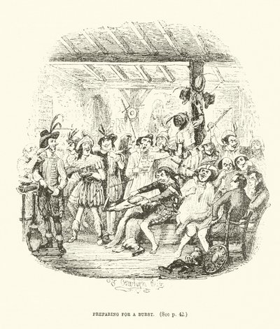 Illustration for Valentine Vox by Thomas Onwhyn
