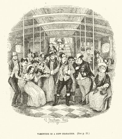 Illustration for Valentine Vox by Thomas Onwhyn