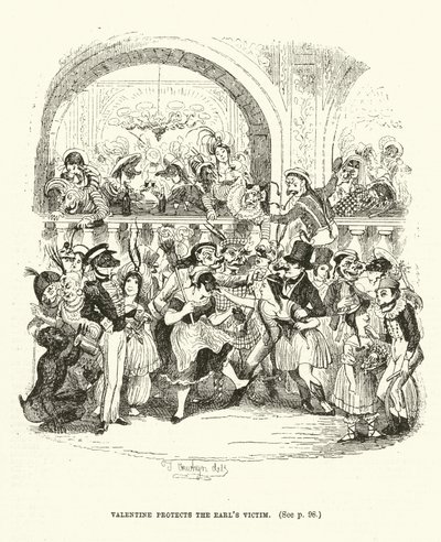Illustration for Valentine Vox by Thomas Onwhyn