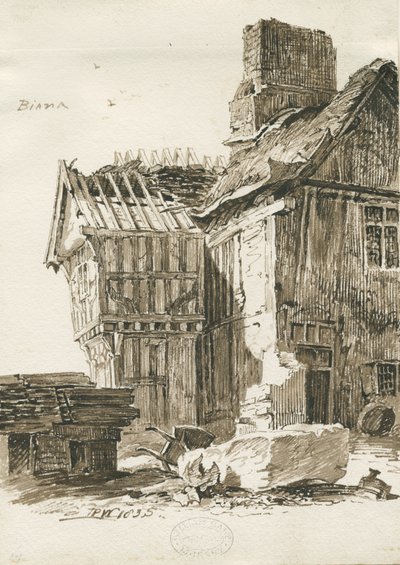 Eccleshall - Biana Hall by Thomas Peploe Wood