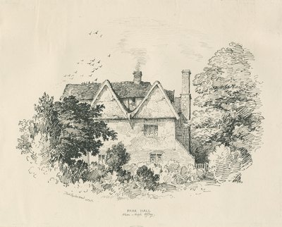 High Offley - Park Hall by Thomas Peploe Wood