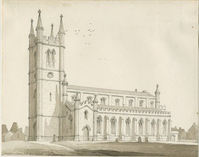 Lane End - New Church by Thomas Peploe Wood