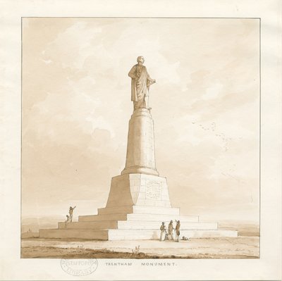 Trentham - Monument to Duke of Sutherland by Thomas Peploe Wood