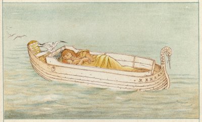Danae and Perseus by Thomas Ralph Spence