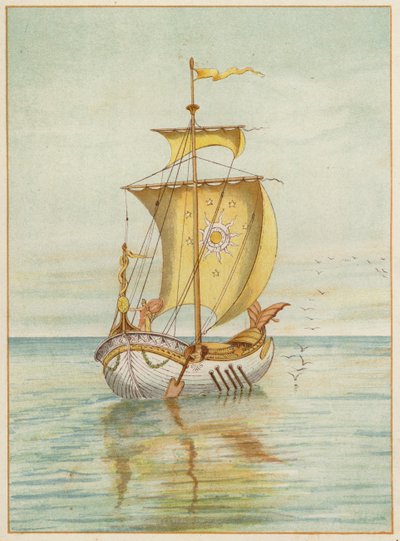 Perseus and Andromeda afloat by Thomas Ralph Spence