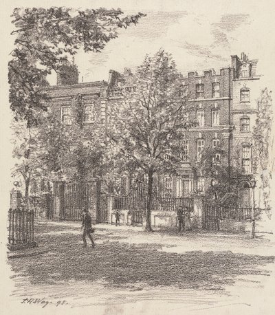 No.4 Cheyne Walk, Chelsea by Thomas Robert Way