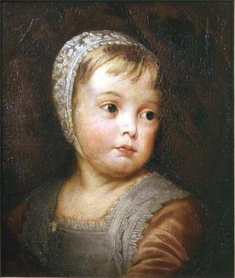King James II as a Child (after Van Dyck) by Thomas Robson