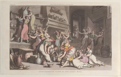 A Bacchanalian Scene at Don Luigi