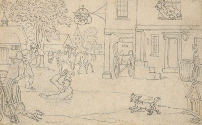 Album Drawing by Thomas Rowlandson