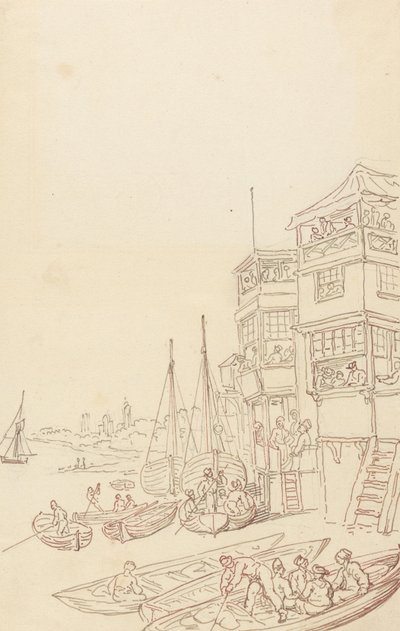 Album Drawing by Thomas Rowlandson