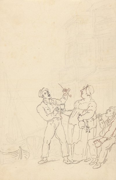 Album Drawing by Thomas Rowlandson