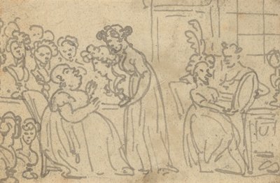Album Drawing by Thomas Rowlandson