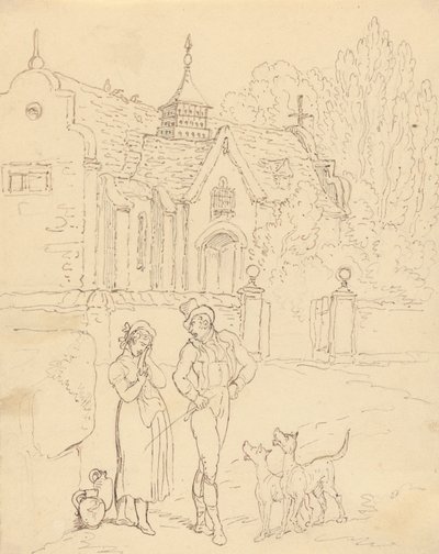 Album Drawing by Thomas Rowlandson