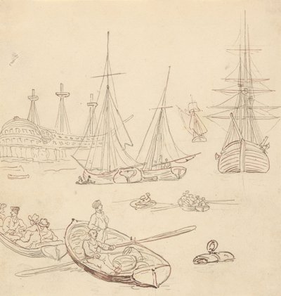 Album Drawing by Thomas Rowlandson