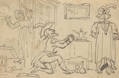 Album Drawing by Thomas Rowlandson