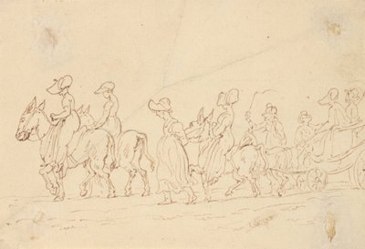 Album Drawing by Thomas Rowlandson