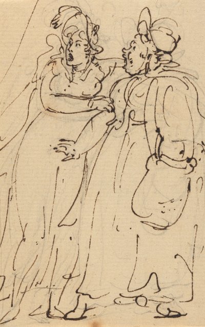Album Drawing by Thomas Rowlandson