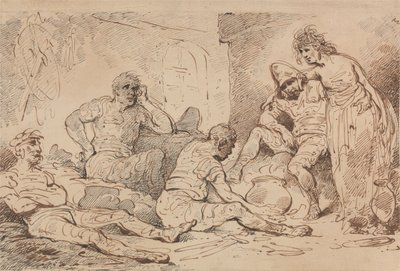 Banditti by Thomas Rowlandson