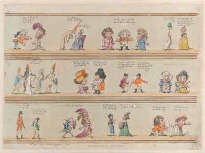 Borders for Rooms, Plate 4 by Thomas Rowlandson