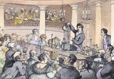 Chemical Lectures by Thomas Rowlandson