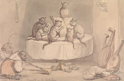 Concerto a la Catalani by Thomas Rowlandson