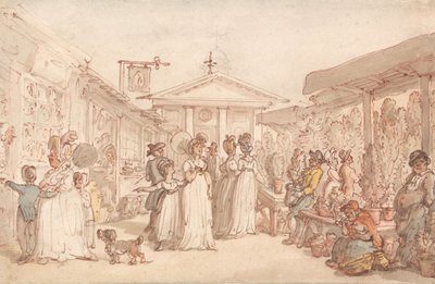 Covent Garden Market by Thomas Rowlandson