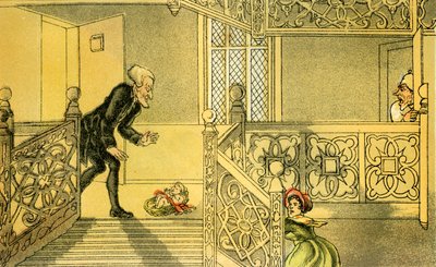 Dr Syntax and the Foundling by Thomas Rowlandson