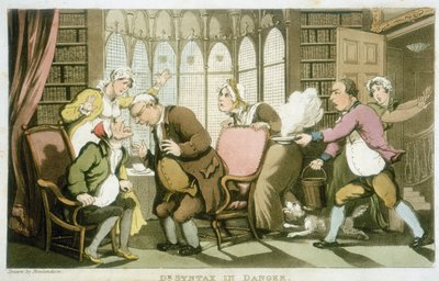 Dr Syntax in Danger by Thomas Rowlandson