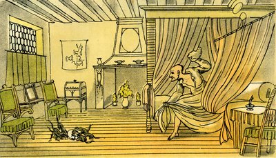Dr Syntax Loses His Wig by Thomas Rowlandson