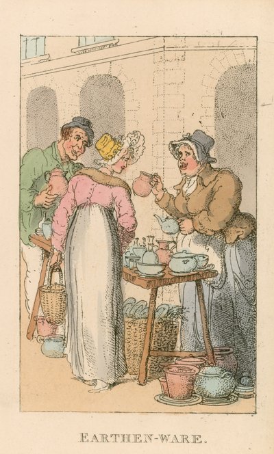 Earthen-ware by Thomas Rowlandson