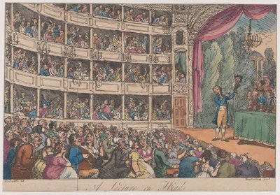 Frontispiece, from A Lecture on Heads by George Alexander Stevens by Thomas Rowlandson