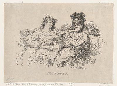 Harmony by Thomas Rowlandson