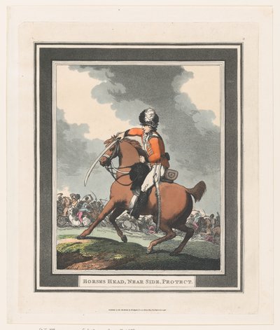 Horses Head, Near Side, Protect, September 1, 1798 by Thomas Rowlandson