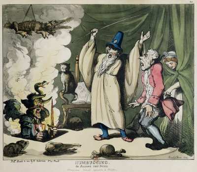 Humbugging or Raising the Devil, 1800 by Thomas Rowlandson