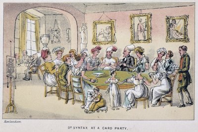 The Doctor at a Card Party - in 
