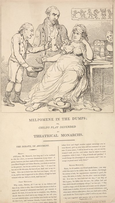Melpomene in the Dumps or Child