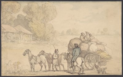 Migrants by Thomas Rowlandson
