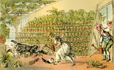 Misfortune at Tulip Hall by Thomas Rowlandson