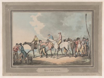 Mounting [The Mount], January 1, 1799 by Thomas Rowlandson