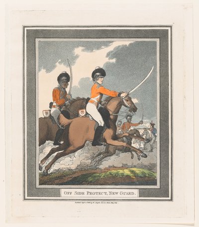 Off Side Protect, New Guard, September 1, 1798 by Thomas Rowlandson