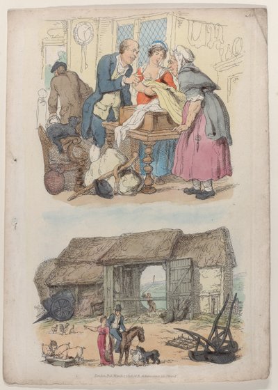 Plate 5, from World in Miniature, 1816 by Thomas Rowlandson