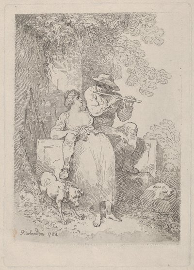Rest from Labour on Sunny Days, 1784-87 by Thomas Rowlandson