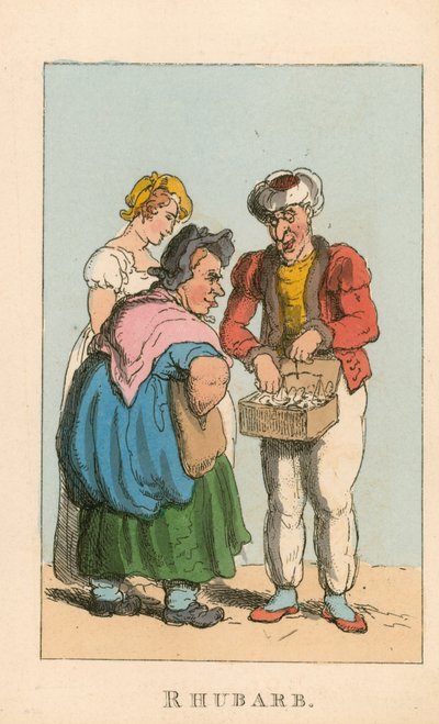 Rhubarb by Thomas Rowlandson
