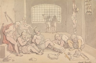 Spanish Inquisition by Thomas Rowlandson