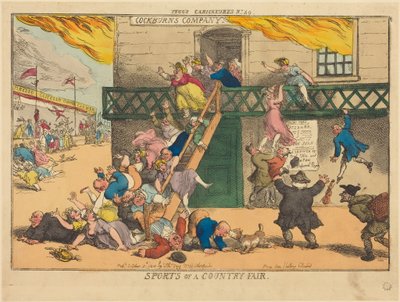 Sports of a Country Fair by Thomas Rowlandson