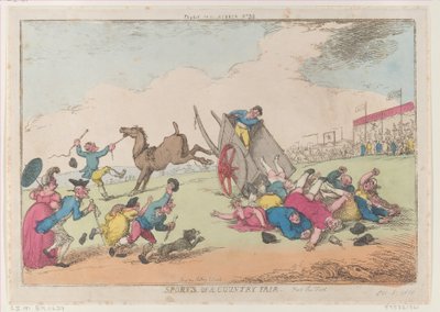 Sports of a Country Fair, Part the First by Thomas Rowlandson