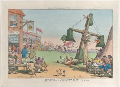 Sports of a Country Fair, Part the Second, October 5, 1810 by Thomas Rowlandson